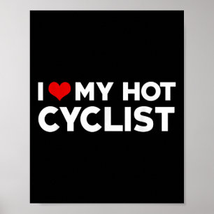 I Liebe My Hot Badminton Player Ehefrau Boyfri Poster