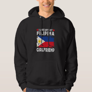 I Liebe My Hot Filipina Girlfriend Philippin Hoodie