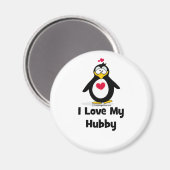 I Liebe My Hubby Magnet (Vorderseite/Rückseite)