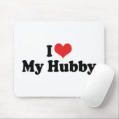 I Liebe My Hubby Mousepad (Mit Mouse)