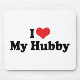 I Liebe My Hubby Mousepad