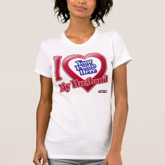I Liebe My Husband - Foto T-Shirt