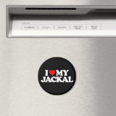 I LIEBE MY JACKAL MAGNET (In Situ (Geschirrspüler))