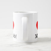 I Liebe My Job Tasse (Rückseite)