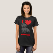 I Liebe My Labrador 3 T-Shirt (Vorne ganz)