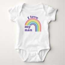 I Liebe My Nan - Niedlicher Regenbogen