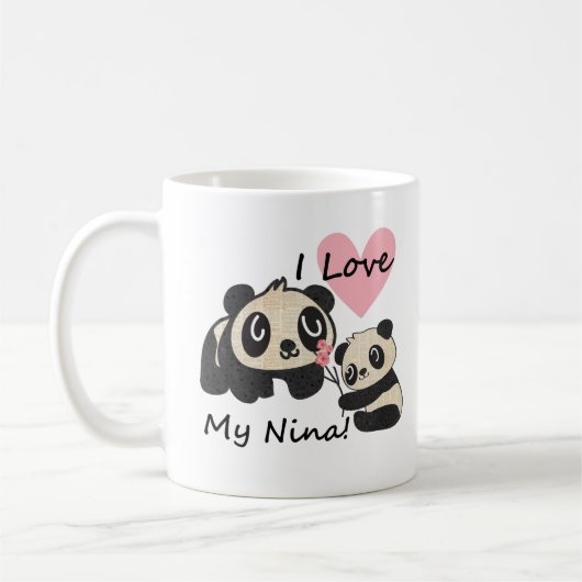 I Liebe My Nina Tasse (Links)