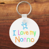I Liebe My Nonno Schlüsselanhänger (Vorderseite)