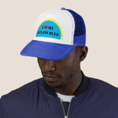 I Liebe My Oceans Blue - Planet Trucker Hat Truckerkappe (Beispiel)