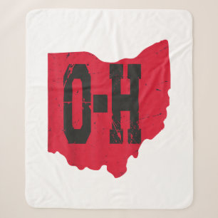 I Liebe My Ohio Zuhause Script Ohio Buckeye Staat Sherpadecke