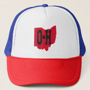 I Liebe My Ohio Zuhause Script Ohio Buckeye Staat Truckerkappe