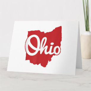 I Liebe My Ohio Zuhause Script Ohio Karte