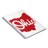 I Liebe My Ohio Zuhause Script Ohio Notizblock (Rechte Seite)