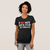 I Liebe My Rock Star Husband T - Shirt (Vorne ganz)