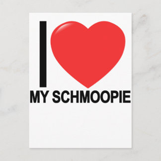 I Liebe My Schmoopie T.png Postkarte