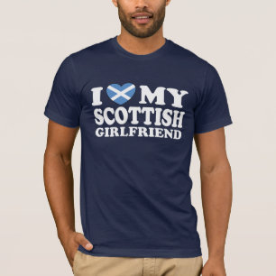 I Liebe My Scottish Girlfriend T-Shirt