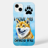 I Liebe My Shiba Inu | Hundebesitzer Case-Mate iPhone Hülle (Rückseite)