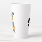 I Liebe My Shiba Inu | Hundebesitzer Milchtasse (Vorderseite)