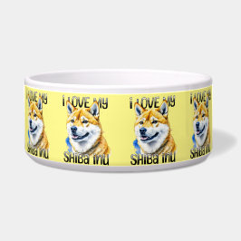 I Liebe My Shiba Inu | Hundebesitzer Napf
