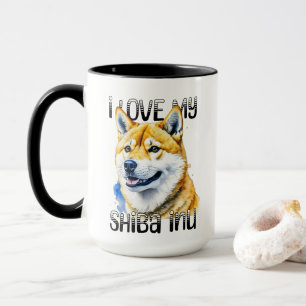 I Liebe My Shiba Inu   Hundebesitzer Tasse