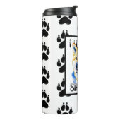 I Liebe My Shiba Inu | Hundebesitzer Thermosbecher (Nach links gedreht)