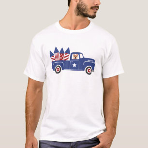 I Liebe My Shiba Inu USA Amerikanische Unabhängigk T-Shirt