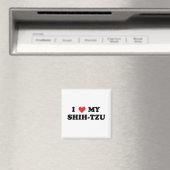 I Liebe My Shih Tzu Magnet (In Situ (Geschirrspüler))