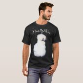 I Liebe My Silkies Silkie Chicken T-Shirt (Vorne ganz)