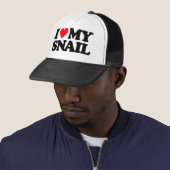 I LIEBE MY SNAIL TRUCKERKAPPE (Beispiel)