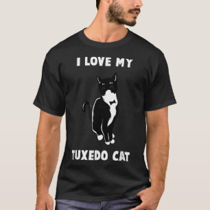 I Liebe My Tuedo Cat TCat Lover T T-Shirt
