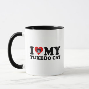 I Liebe My Tuxedo Cat Tasse