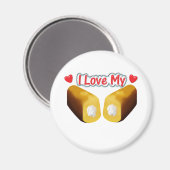 I Liebe My Twinkies - Magnet (Vorderseite/Rückseite)