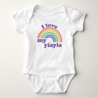 I Liebe My Yiayia - Niedlicher Regenbogen