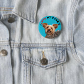 I Liebe My Yorkie Button (Beispiel)