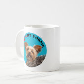 I Liebe My Yorkie Kaffeetasse (Vorderseite Links)
