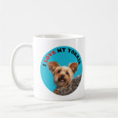 I Liebe My Yorkie Kaffeetasse (Links)