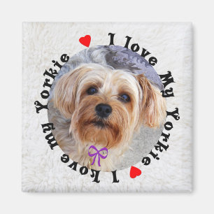I Liebe My Yorkie Magnet
