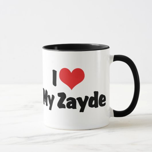 I Liebe My Zayde Tasse (Rechts)