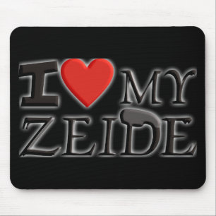 I Liebe my Zeide Mousepad