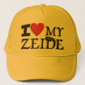 I Liebe my Zeide Truckerkappe (Vorderseite)