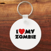 I Liebe My Zombie Schlüsselanhänger (Vorderseite)