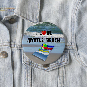 I Liebe Myrtle Beach Button