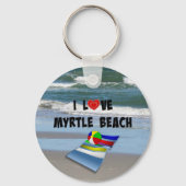 I Liebe Myrtle Beach Schlüsselanhänger (Rückseite)