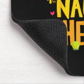 I Liebe Nacho Cheese Mexican Funny Cinco De Mayo C Mousepad (Ecke)