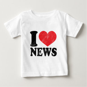 I Liebe-Nachrichten Baby T-shirt