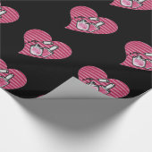 I Liebe Nagellack Geschenkpapier (Ecke)