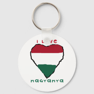 I Liebe Nagyanya Schlüsselanhänger