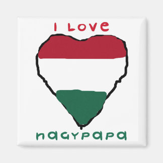 I Liebe Nagypapa Magnet