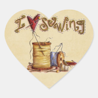 I Liebe Nähaufkleber Herz-Aufkleber