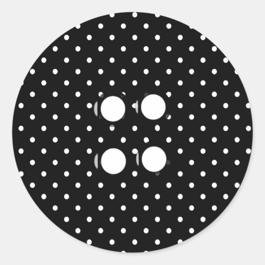 I Liebe Nähen - SRF Runder Aufkleber (Vorderseite)